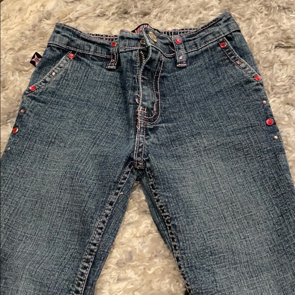 Rhinestone jeans